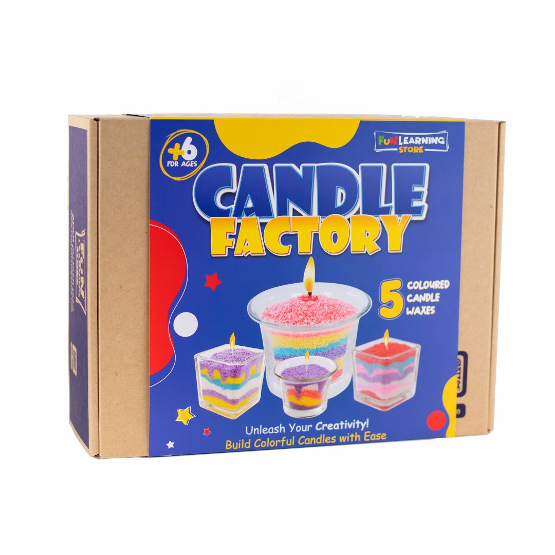 DIY Creative Candle Making Kit for Kids – Fun & Easy Craft Set for Personalized Candles