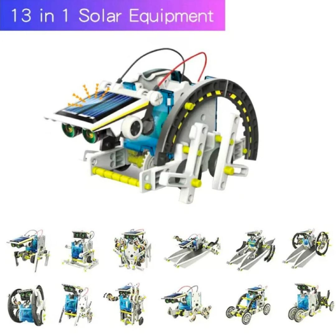روبوت الطاقة الشمسية 14 في 1
