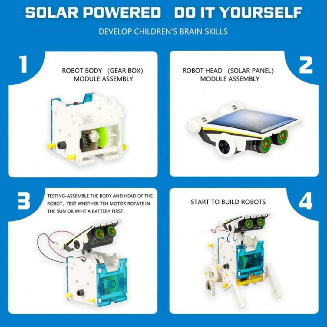 Solar Robot 14 in 1