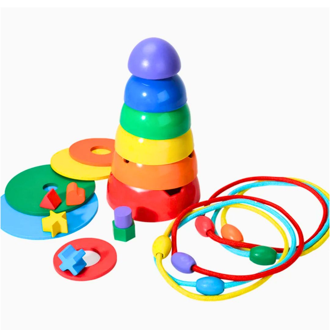 Montessori Stacking and building Toys for Toddlers 