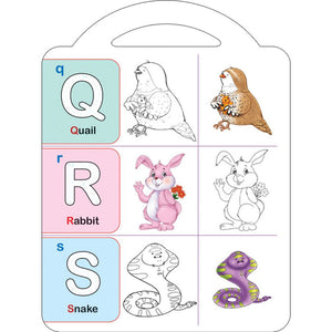 ABC Adventure Kit – 4 - in - 1 English Alphabet Learning Fun for Kids ✏️🧩🔤🎨 - Fun Learning Store