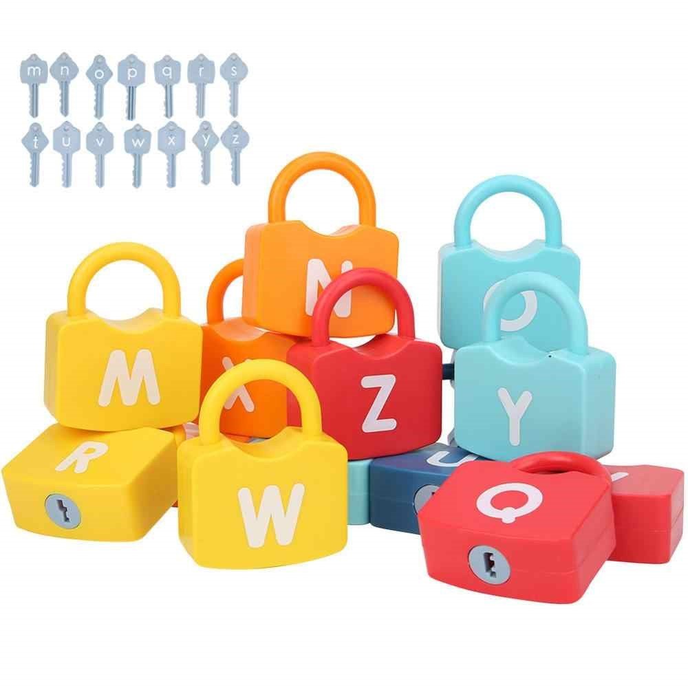 ABC Learning Lock Educational Letter Combination 52 pcs - Fun Learning Store