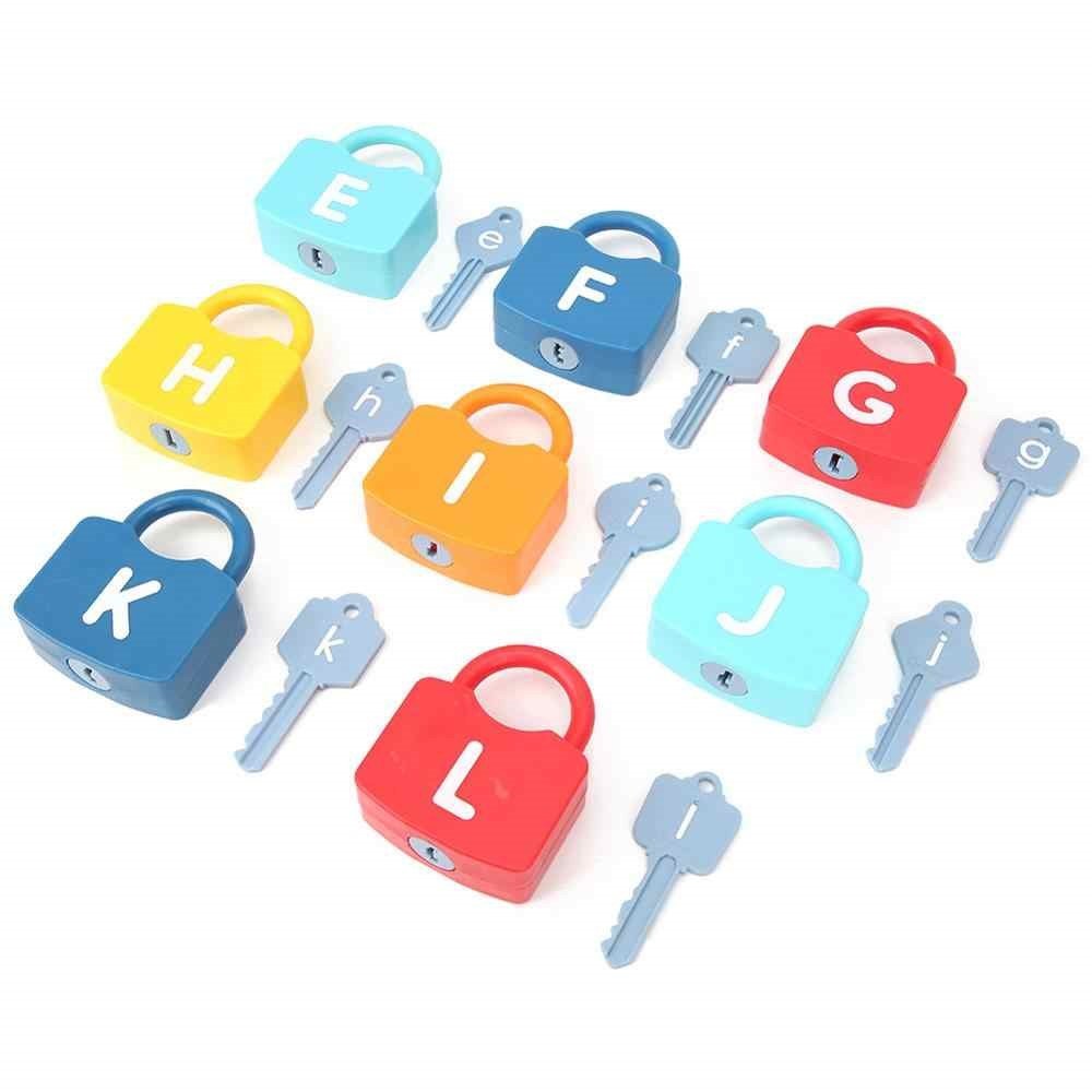 ABC Learning Lock Educational Letter Combination 52 pcs - Fun Learning Store