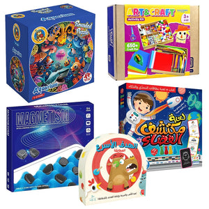 Adventure Champs Kit – 5 Brainy Group Games for Family Fun! - Fun Learning Store