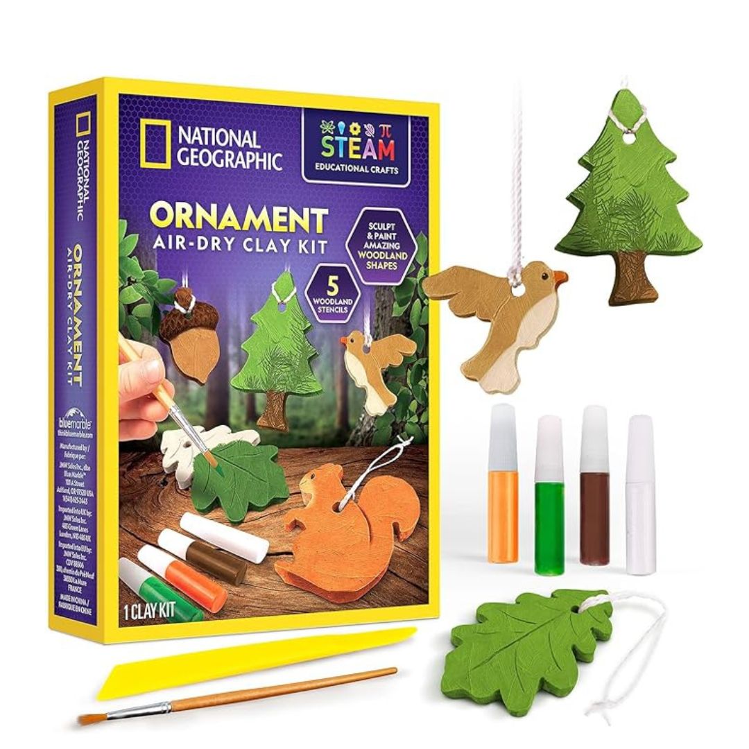 Air - Dry Clay Pottery Craft Kit – Shape, Paint & Create Timeless Keepsakes! - Fun Learning Store