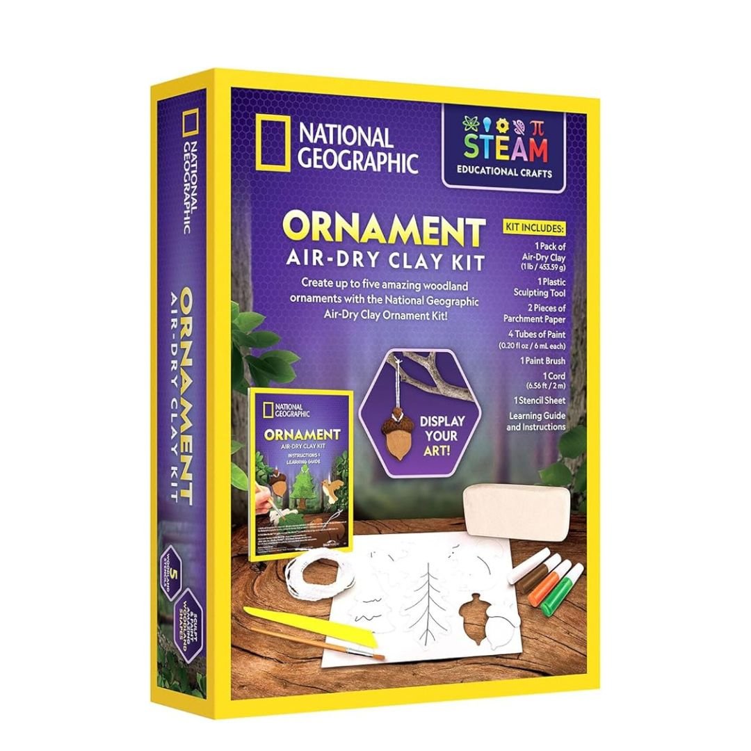 Air - Dry Clay Pottery Craft Kit – Shape, Paint & Create Timeless Keepsakes! - Fun Learning Store