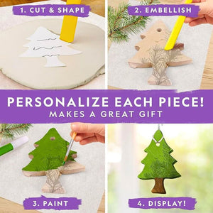 Air - Dry Clay Pottery Craft Kit – Shape, Paint & Create Timeless Keepsakes! - Fun Learning Store