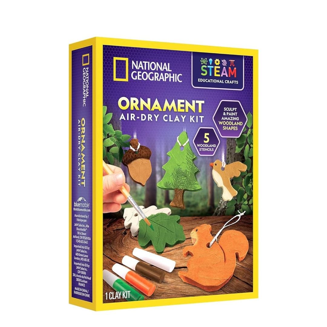 Air - Dry Clay Pottery Craft Kit – Shape, Paint & Create Timeless Keepsakes! - Fun Learning Store