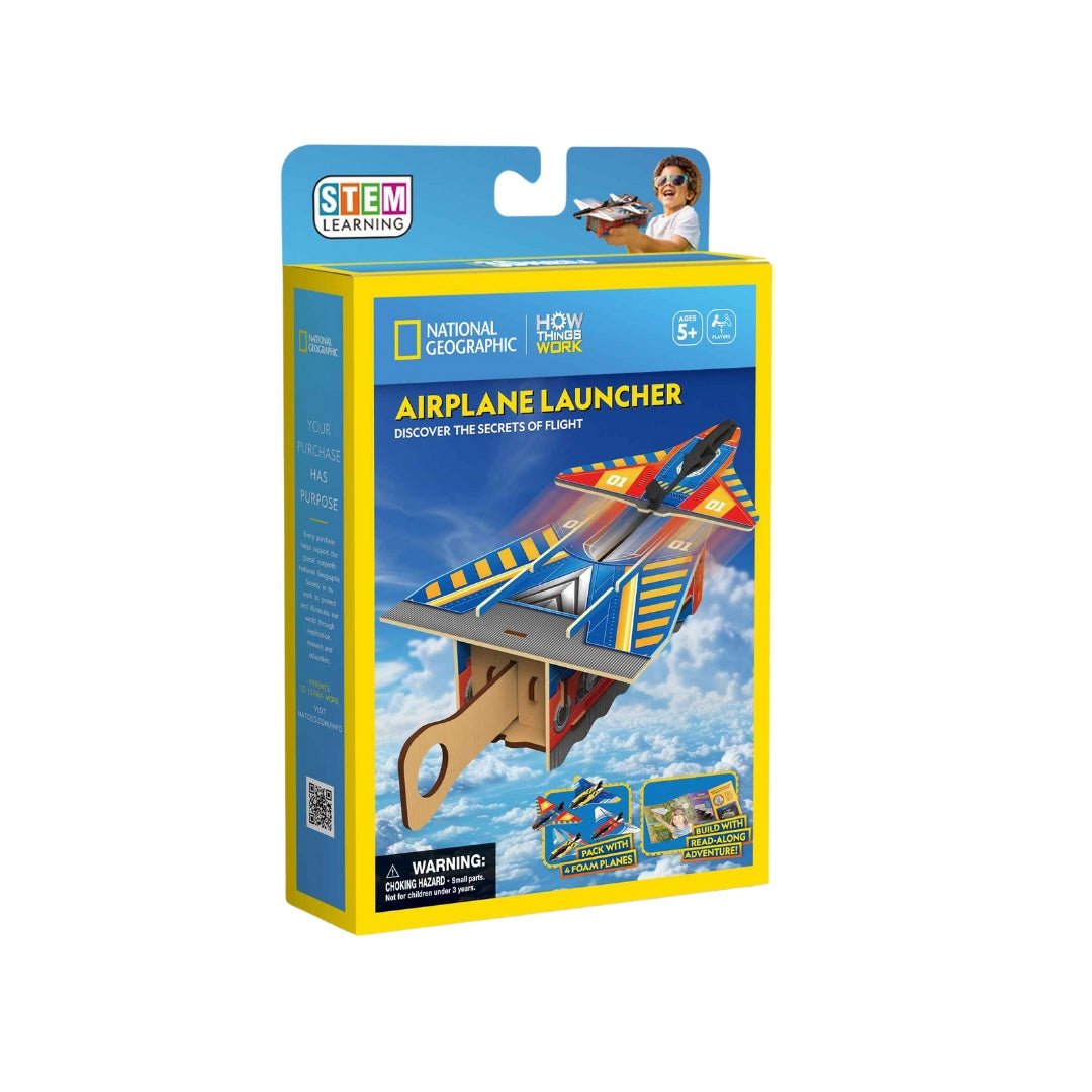 Airplane Launcher for Kids – Soar Higher, Glide Farther, Launch BIG Fun! - Fun Learning Store