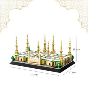 Al - Masjid An - Nabawi Blocks Set – A Sacred Journey in Every Piece! - Fun Learning Store