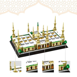 Al - Masjid An - Nabawi Blocks Set – A Sacred Journey in Every Piece! - Fun Learning Store
