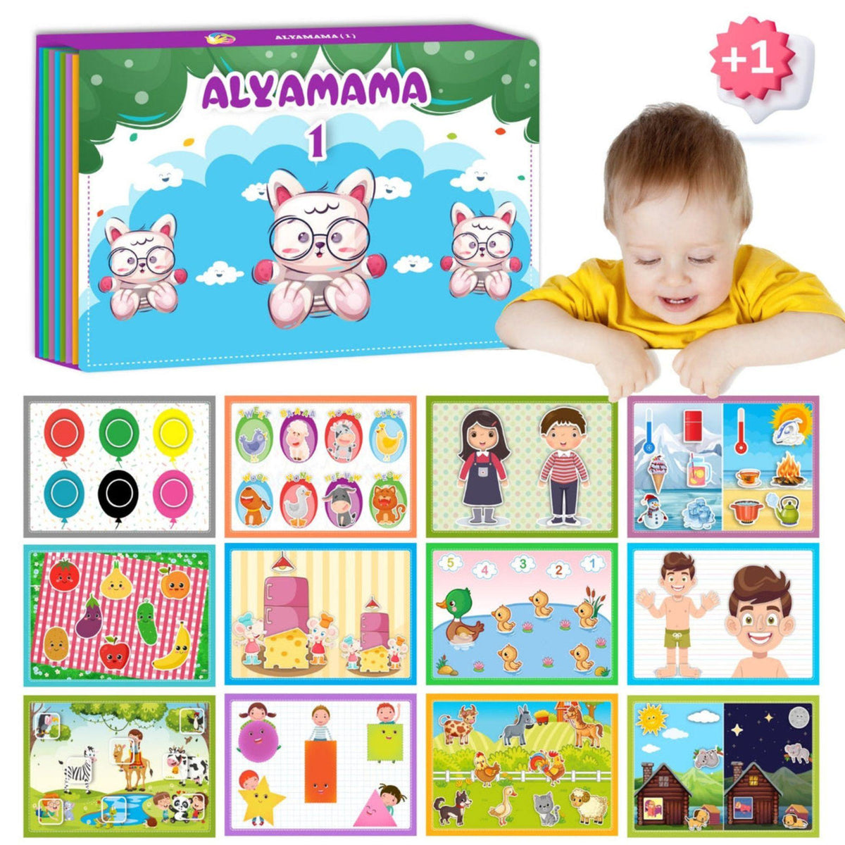 Al Yamama Interactive Activity File Level 1 – Early Learning Activities for Toddlers - Fun Learning Store