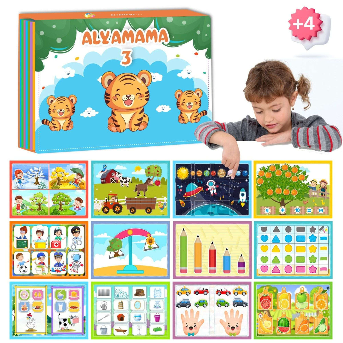 Al Yamama Interactive Educational Activity File Level 3 – Advanced Cognitive & Pre-Academic Skills - Fun Learning Store