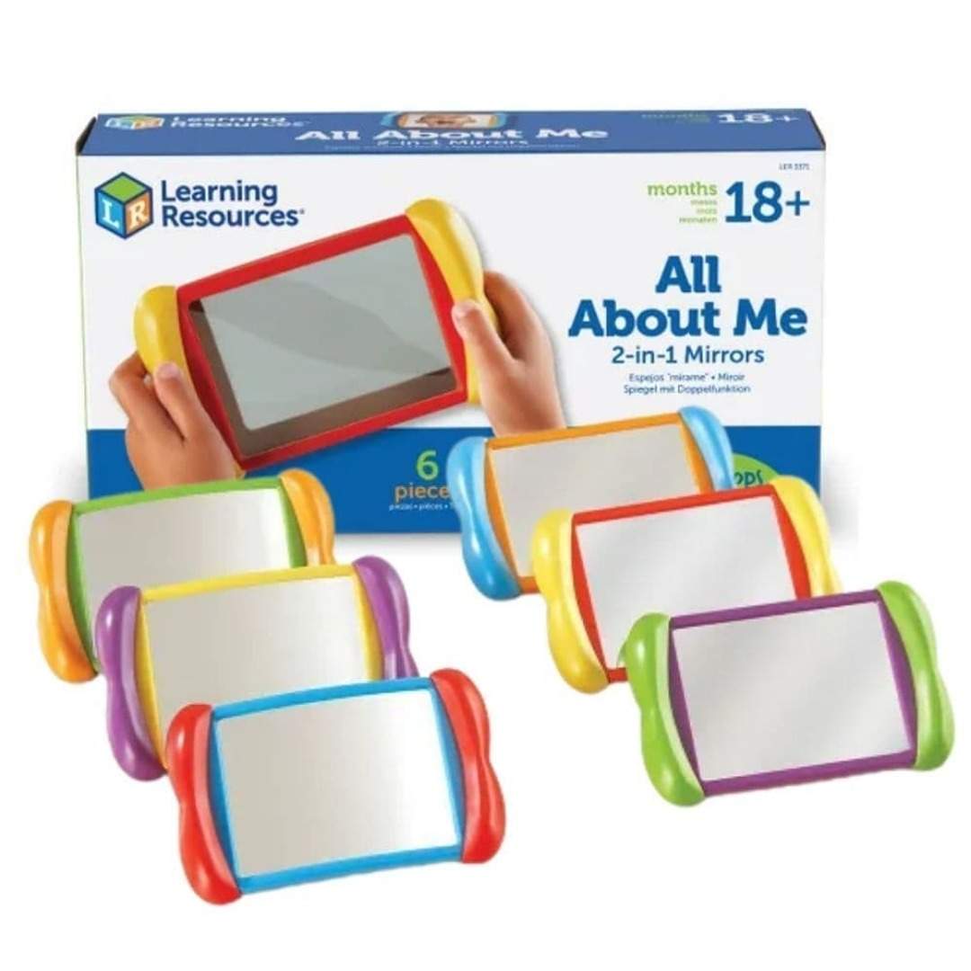 All About Me 2-in-1 Mirrors: See, Learn, and Grow! - Fun Learning Store