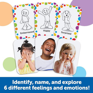 All About Me Sentiments Activity 54-Piece Set: Master Emotions Through Play! - Fun Learning Store