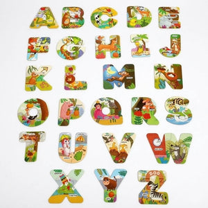 ALPHABETS - EASY PEASY PUZZLE | 52 - Piece Educational Puzzle for Kids 🧩 - Fun Learning Store