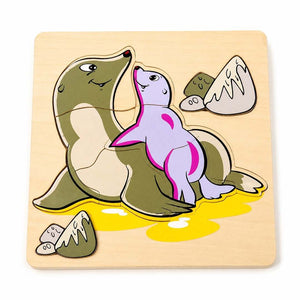 Animal & Baby Puzzle - Seal: Heartwarming Discoveries Await! - Fun Learning Store