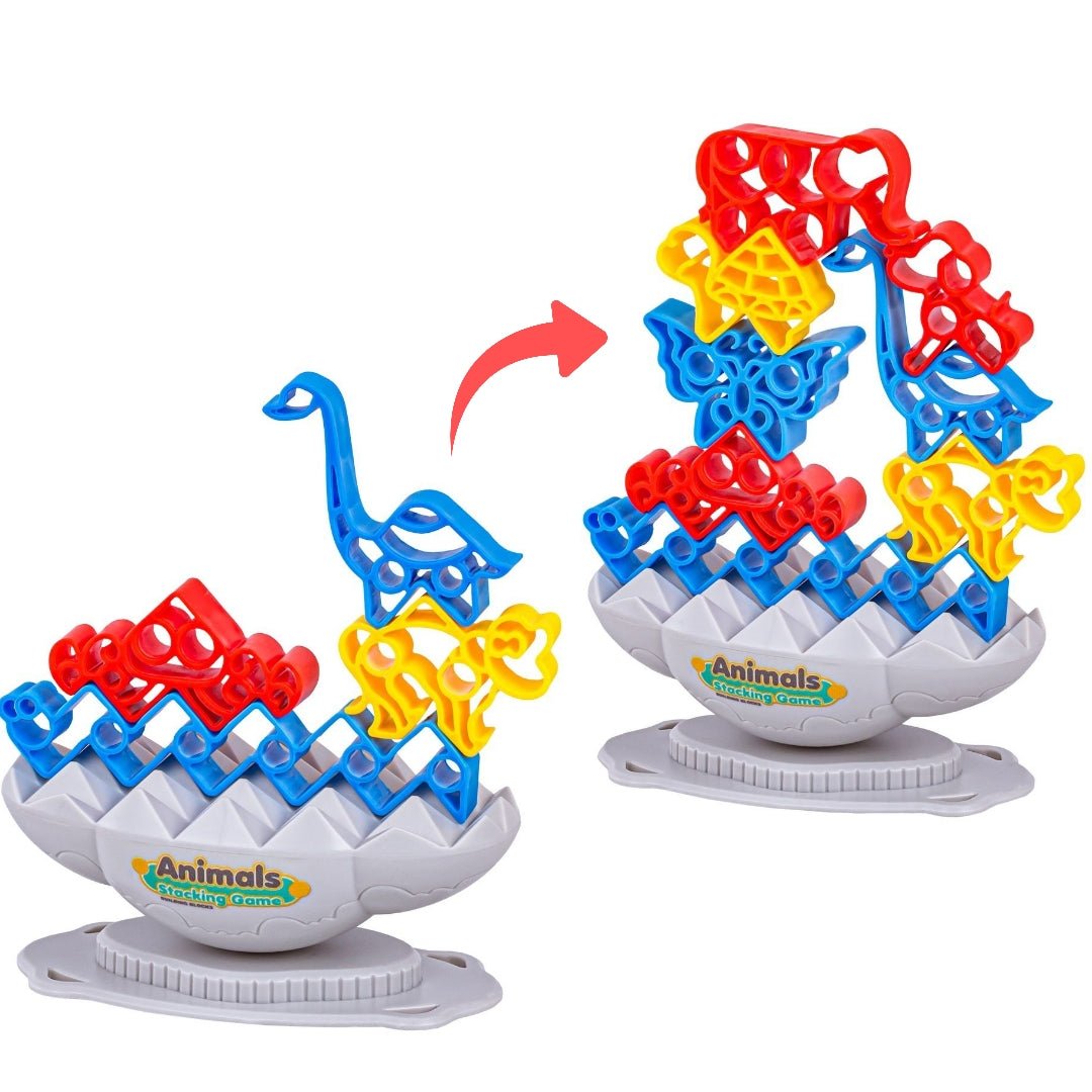 Animal Stacking Game – Colorful Family Tower of Fun! - Fun Learning Store