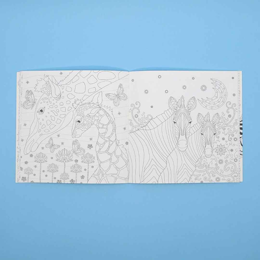 Animal Wonders Coloring Book – Bring the Wild to Life with Every Stroke! - Fun Learning Store