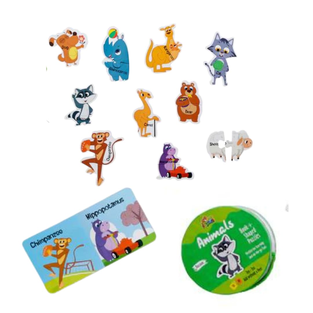 ANIMALS - EASY PEASY PUZZLE - Fun Learning Store