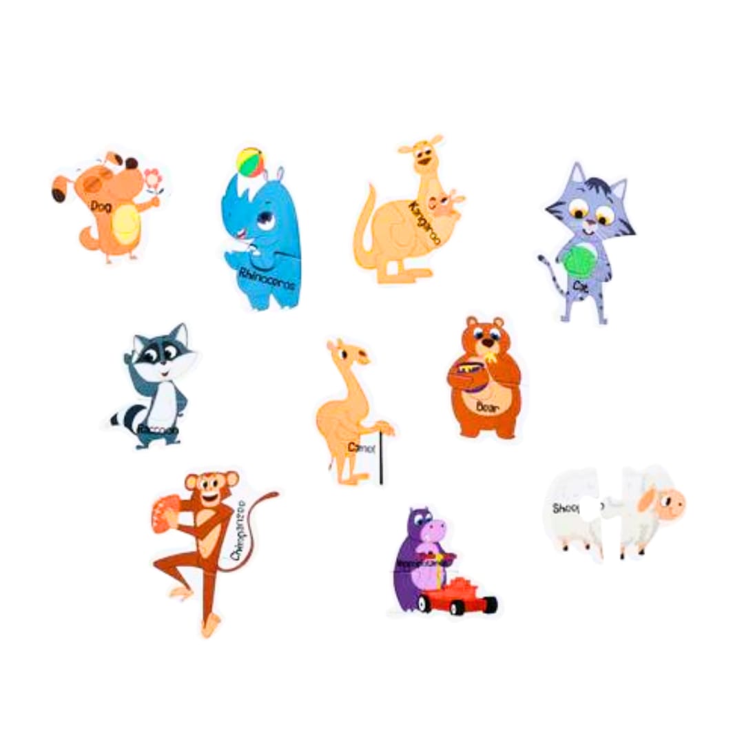 ANIMALS - EASY PEASY PUZZLE - Fun Learning Store