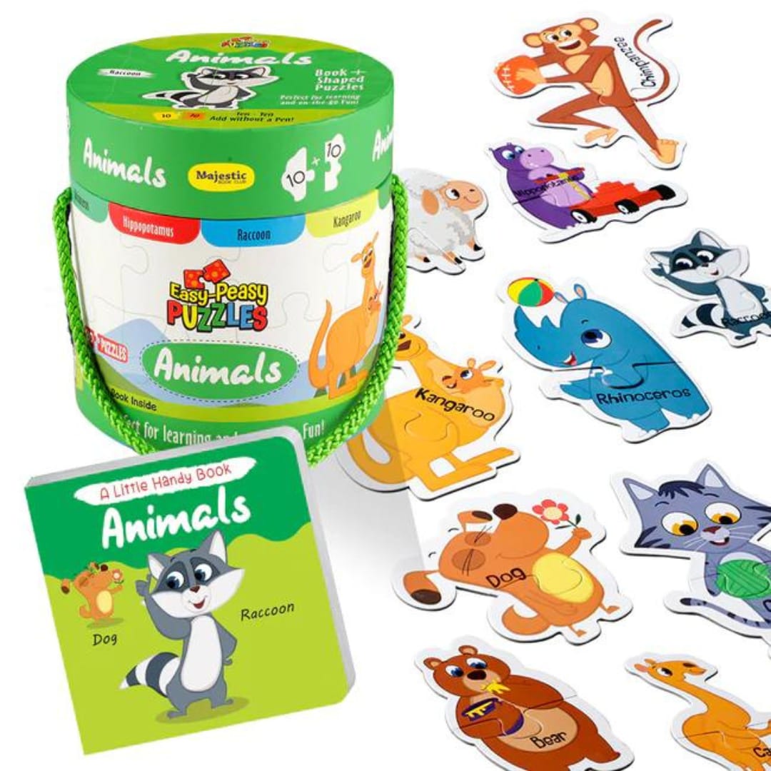 ANIMALS - EASY PEASY PUZZLE - Fun Learning Store