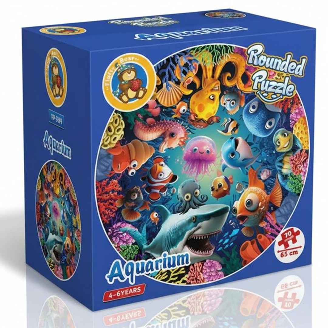Aquarium Jumbo Puzzle for Kids | Rounded Puzzle - Fun Learning Store