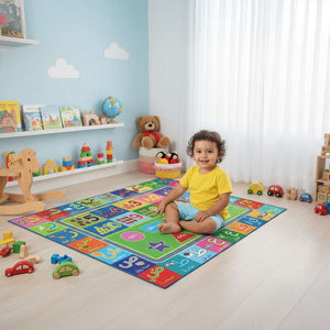 Arabic Alphabet Educational Rug – Fun, Colorful & Perfect for Every Home! - Fun Learning Store