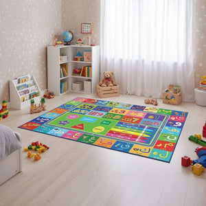 Arabic Alphabet Educational Rug – Fun, Colorful & Perfect for Every Home! - Fun Learning Store