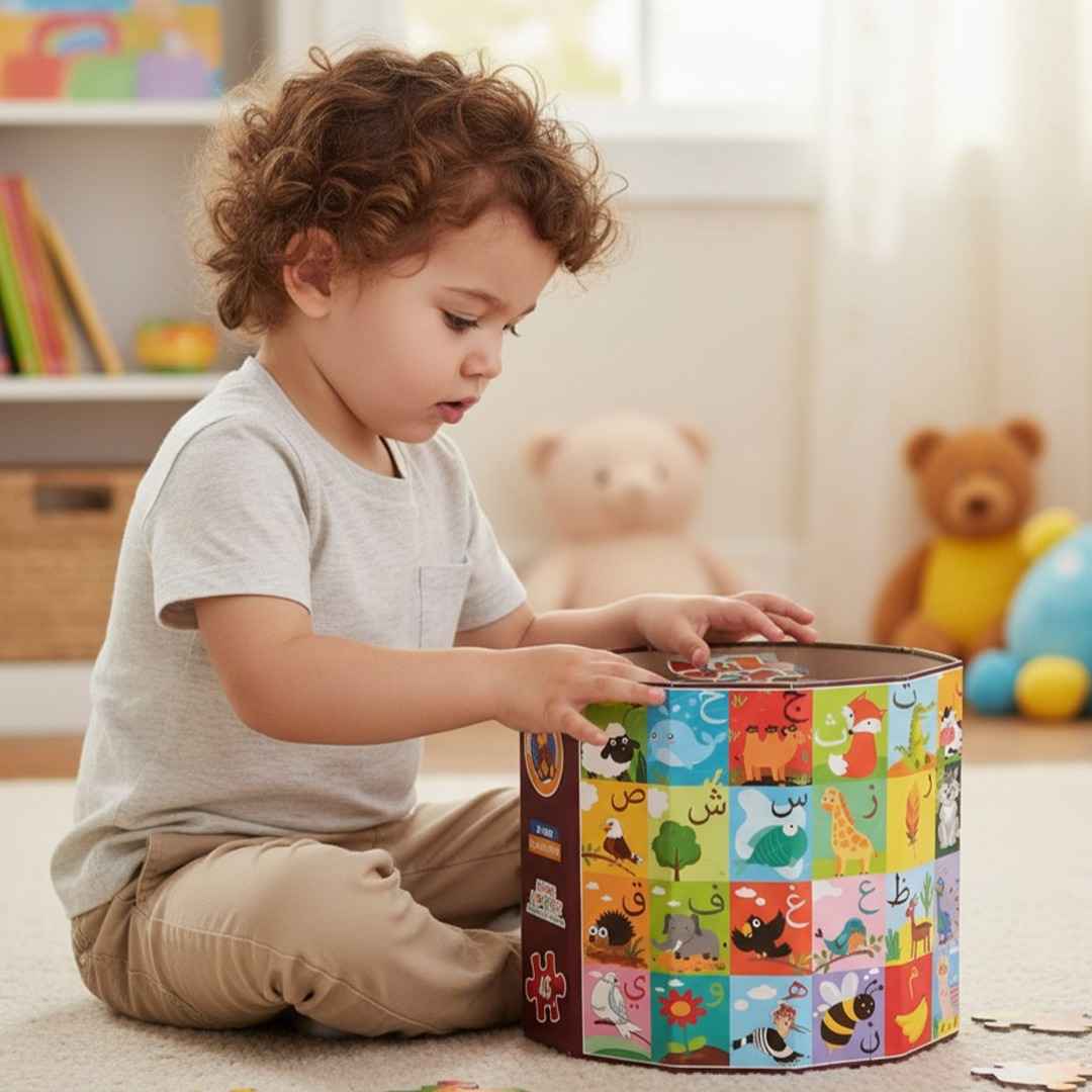 Arabic Alphabet Jumbo Puzzle & Book for Kids - Fun Learning Store