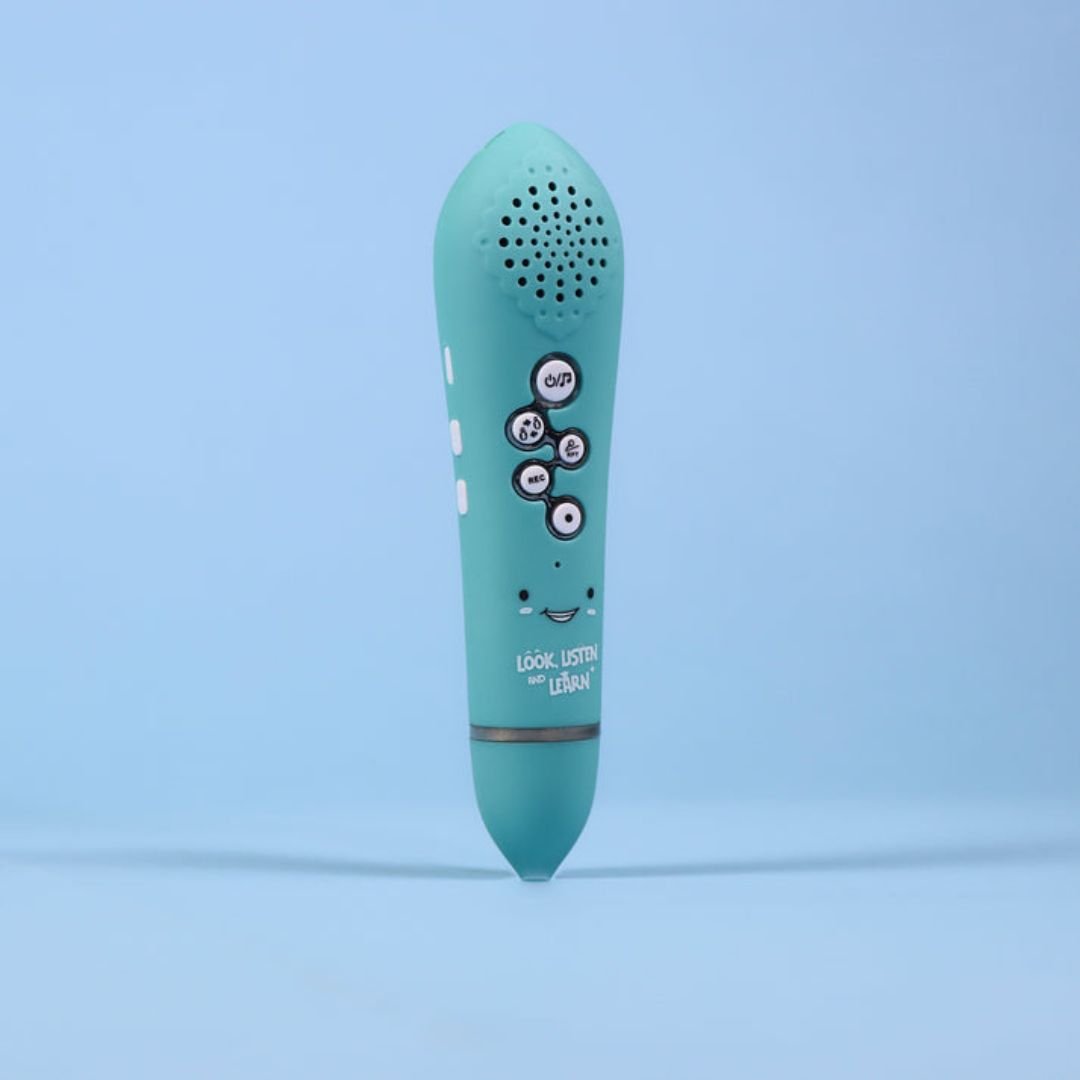 Arabic, English and French Language Learning Bag for Kids | 21 Books + Talking pen - Fun Learning Store