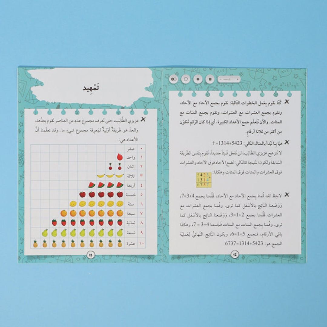 Arabic, English and French Language Learning Bag for Kids | 21 Books + Talking pen - Fun Learning Store