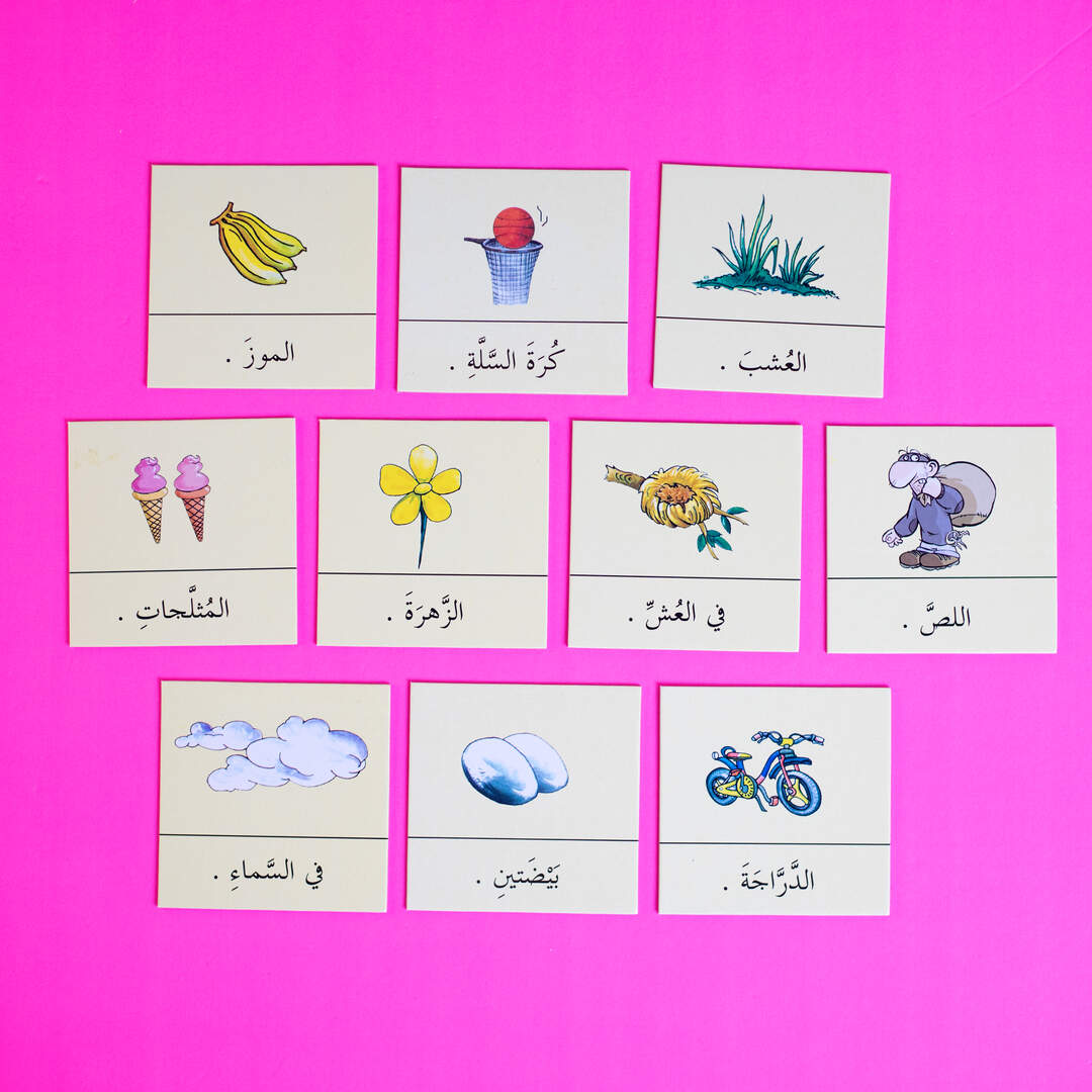 Arabic Simple Sentences Building Game - Fun Learning Store