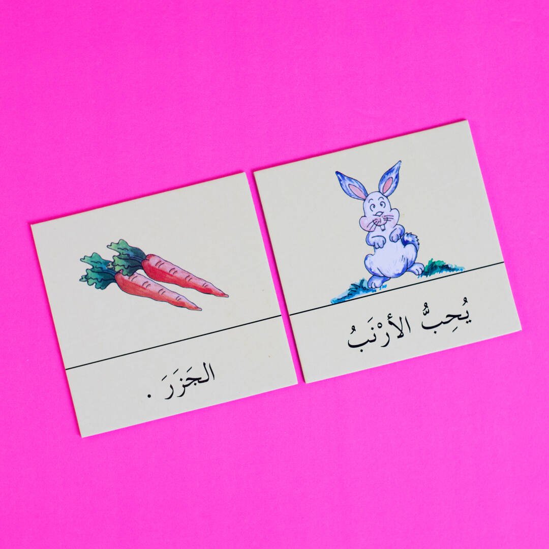 Arabic Simple Sentences Building Game - Fun Learning Store