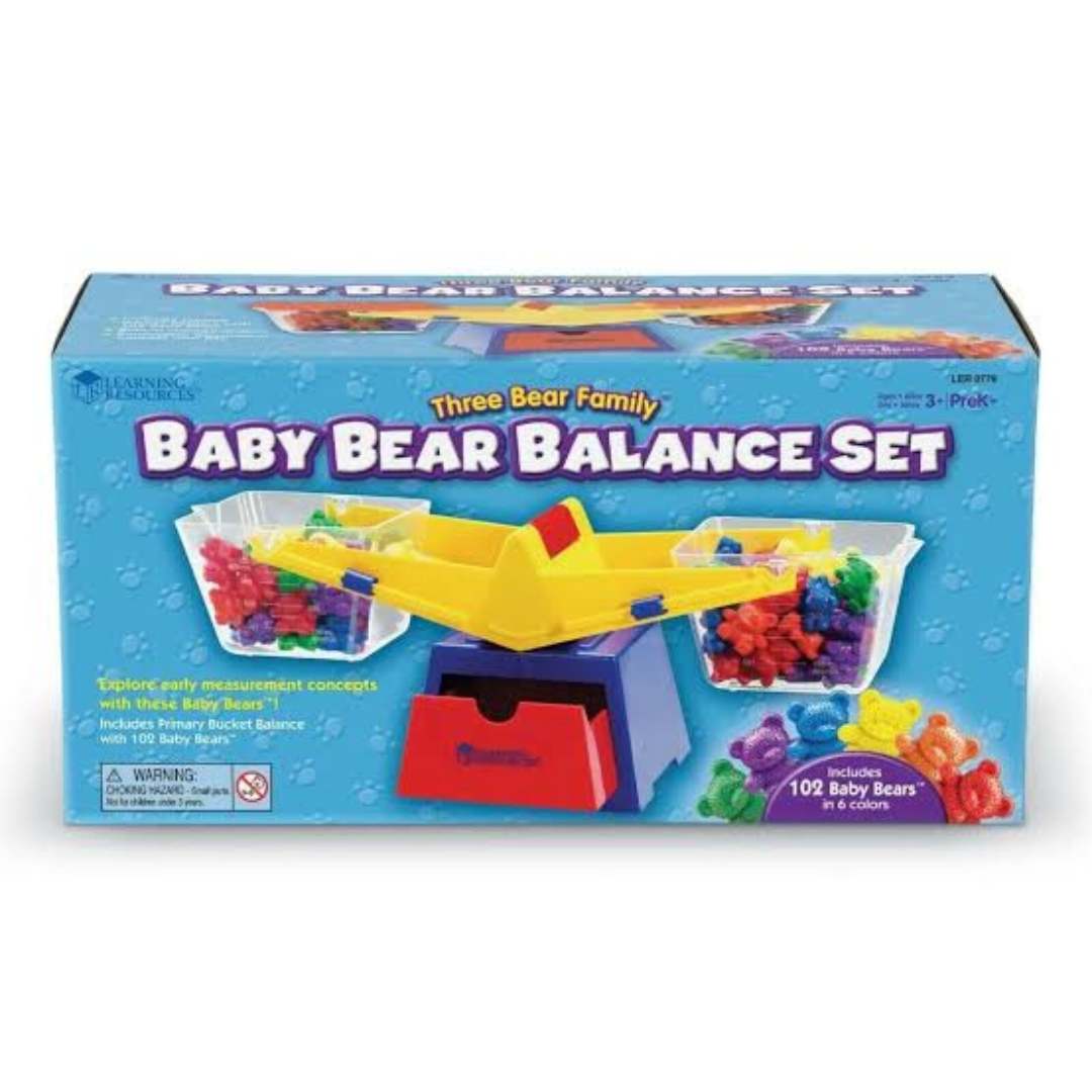 Baby Bears Balance Set: Spark Curiosity Through Interactive Measurement - Fun Learning Store