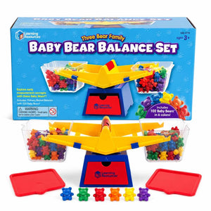 Baby Bears Balance Set: Spark Curiosity Through Interactive Measurement - Fun Learning Store