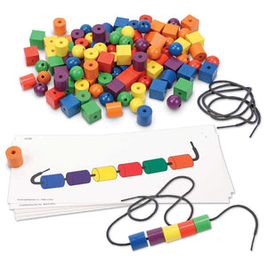 Beads and Pattern Card Set: Spark Creativity and Logic Skills - Fun Learning Store