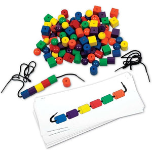 Beads and Pattern Card Set: Spark Creativity and Logic Skills - Fun Learning Store