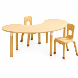 Bean-Shaped Table 154 cm x 83 cm: The Perfect Centerpiece for Creative Collaboration - Fun Learning Store
