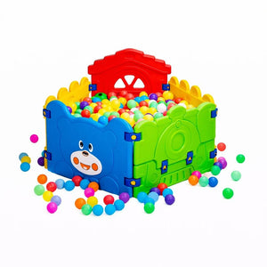 Bear & Train Activity Ball Pit: A Magical Playground for Your Little Explorer! - Fun Learning Store