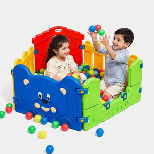 Bear & Train Activity Ball Pit: A Magical Playground for Your Little Explorer! - Fun Learning Store