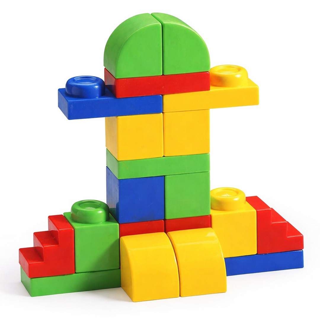 Big Puzzle Blockers - Set of 98 Pcs: The Ultimate Giant Building Adventure for Small Creators! - Fun Learning Store