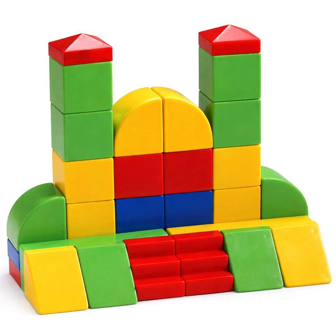 Big Puzzle Blockers - Set of 98 Pcs: The Ultimate Giant Building Adventure for Small Creators! - Fun Learning Store