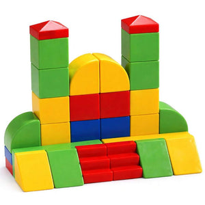 Big Puzzle Blockers - Set of 98 Pcs: The Ultimate Giant Building Adventure for Small Creators! - Fun Learning Store