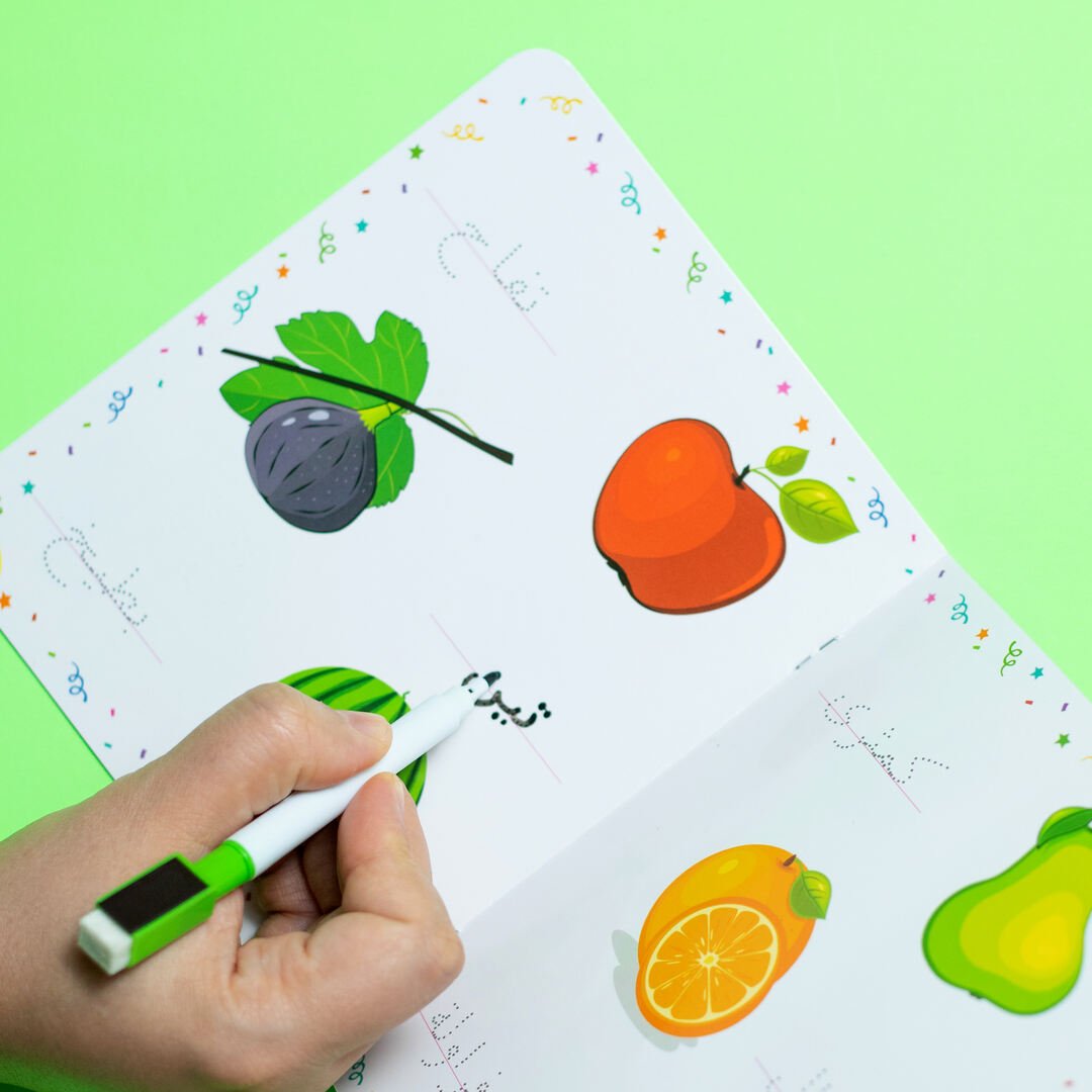 Bilingual Tracing Dots Writing Series: Arabic & English for Kids |+3 Years - Fun Learning Store