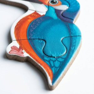 BIRDS | FIRST STEP PUZZLE – Fun & Educational Bird Puzzle with Storybook 🐦🧩 - Fun Learning Store