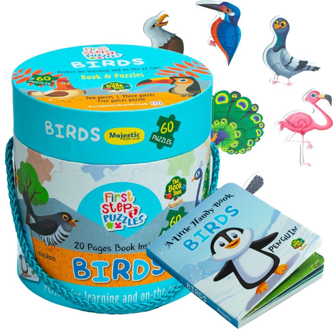 BIRDS - FIRST STEP PUZZLE - Fun Learning Store