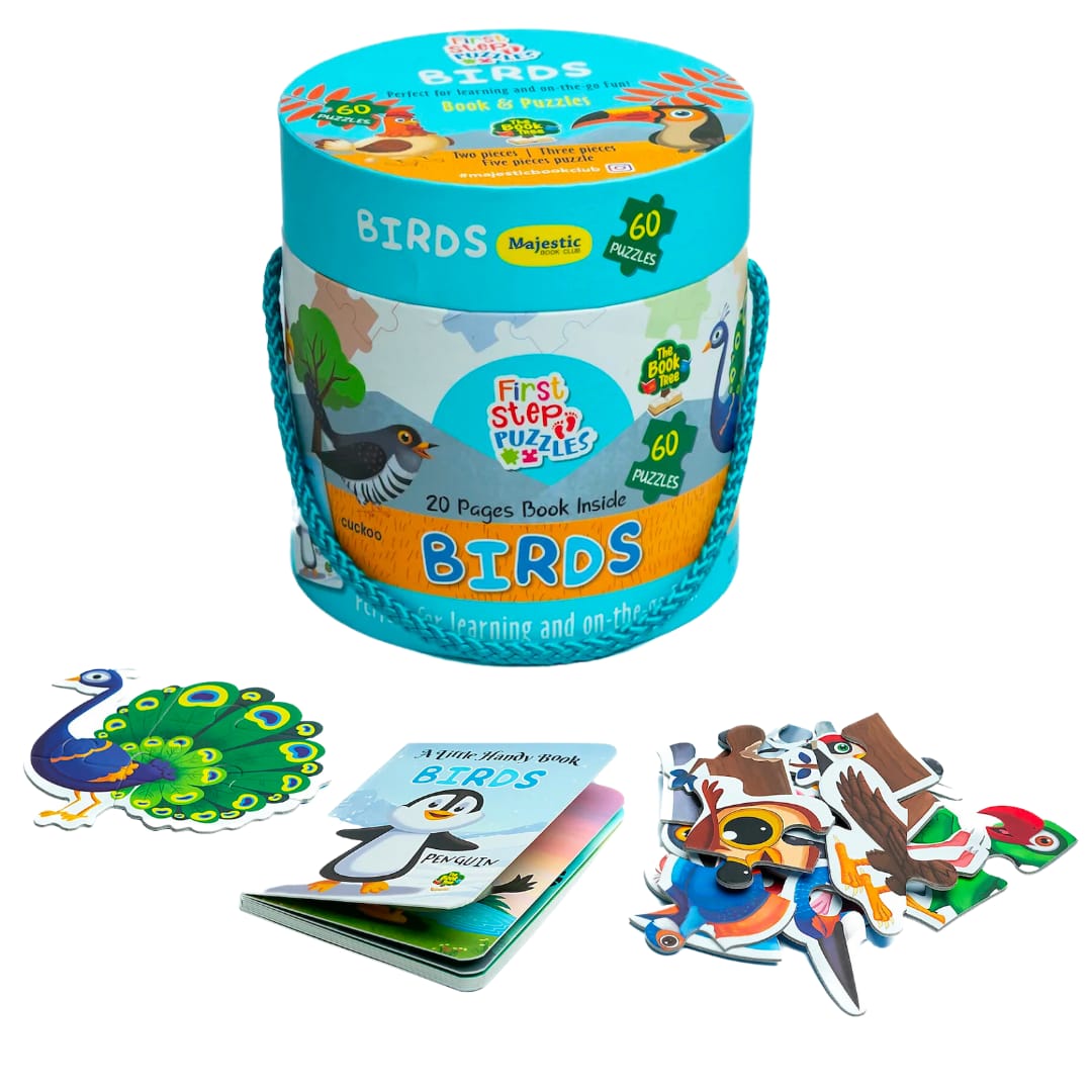 BIRDS - FIRST STEP PUZZLE - Fun Learning Store