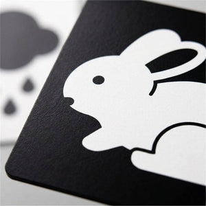 Black & White Baby Vision Trigger Cards - Enhance Early Visual Development - Fun Learning Store