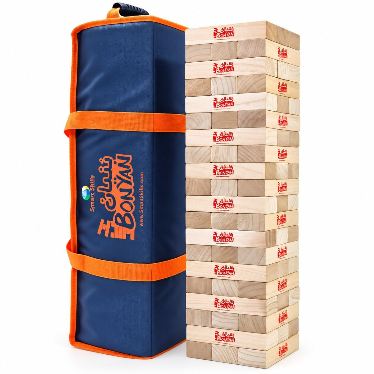 Bonyan – Giant Wooden Tower & Team-Building Game - Fun Learning Store